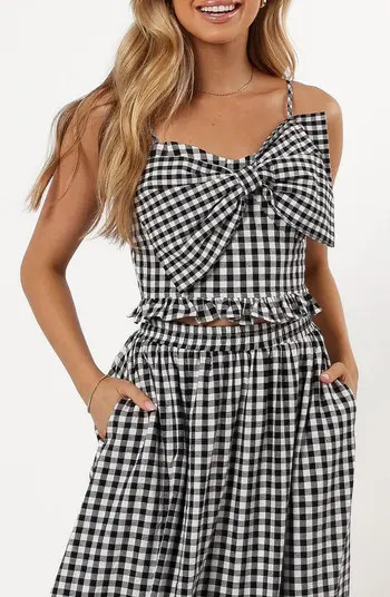 Bambi Bow Crop Camisole | Nordstrom