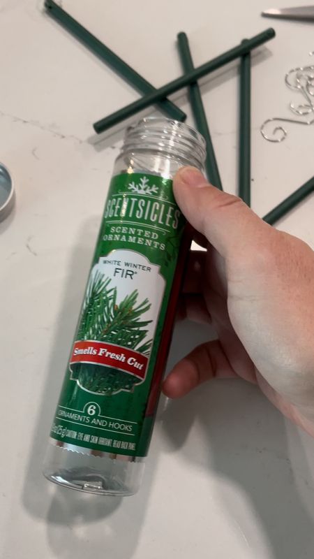 Make your fake tree smell real!!! I tried these last year and they’re not too strong but make it smell like Christmas! 

#LTKhome #LTKHoliday #LTKSeasonal