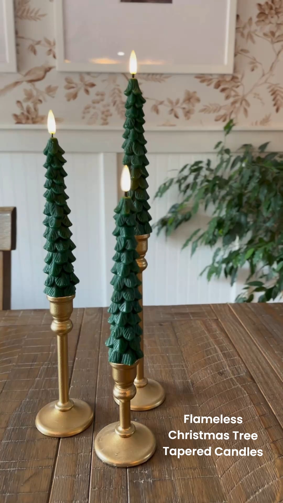 These little tree candles are the kind of holiday magic you didn’t know you needed Flameless (aka safe), remote-controlled (because who wants to get up once you’re cozy on the couch), and they flicker just like the real thing. I put them out once and now I can’t imagine decorating without them. Trust me, these are the add to cart now, thank me later type of find.

#LTKwinter #LTKsale #LTKcanada