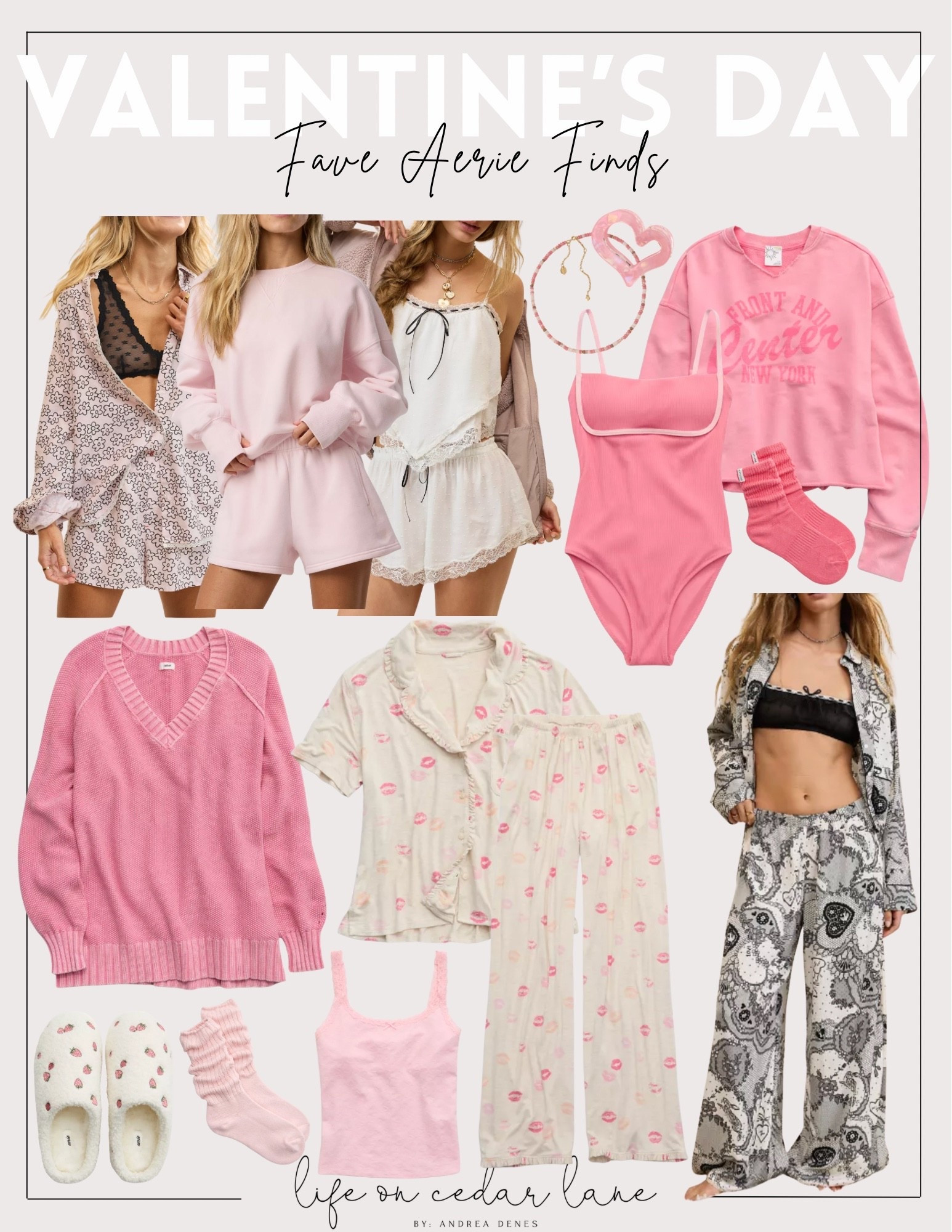 Valentine Edit- Aerie drop!! So many cute finds & on sale too! Perfect gifts for your tween/teen…from loungewear, slippers, tees & more!

#giftsforher #valentinesgift

#LTKFindsUnder50 

#LTKOver40 #LTKSaleAlert