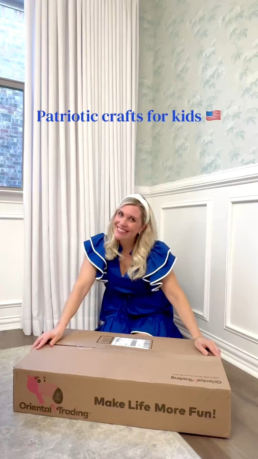 Make the Fourth of July extra special—and keep little hands happily busy! 🇺🇸✨ #OTCPartner Between the BBQ and fireworks, we’re slowing down and soaking up the sweetest moments with these patriotic crafts from @orientaltrading 

#LTKSeasonal #LTKHome #LTKKids