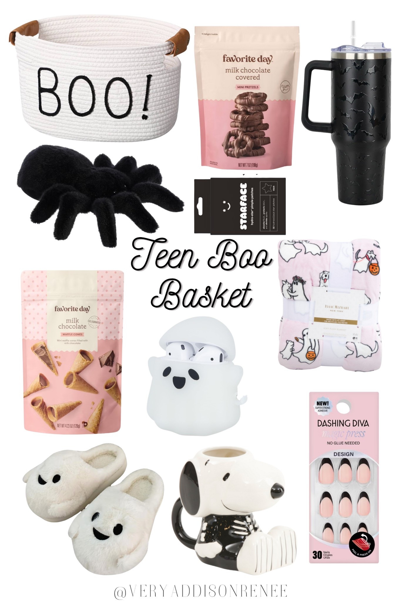 Teen Boo Basket Ideas 👻🖤 | Spooky Cute Halloween Gift Basket with Target 

This ghost + black-themed boo basket is the perfect Halloween 2025 gift idea for teens, tweens, or besties. It’s cozy, spooky, and filled with Target favorites that make spooky season fun and affordable.

#LTKFindsUnder50 #LTKFindsUnder100 #LTKU