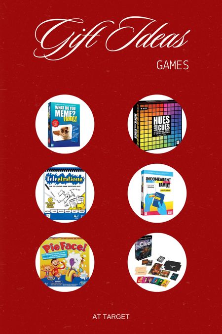 Game gift ideas from Target for the family! These are some of our favorites!  #giftguide #gifts 

#LTKHoliday #LTKGiftGuide #LTKfamily