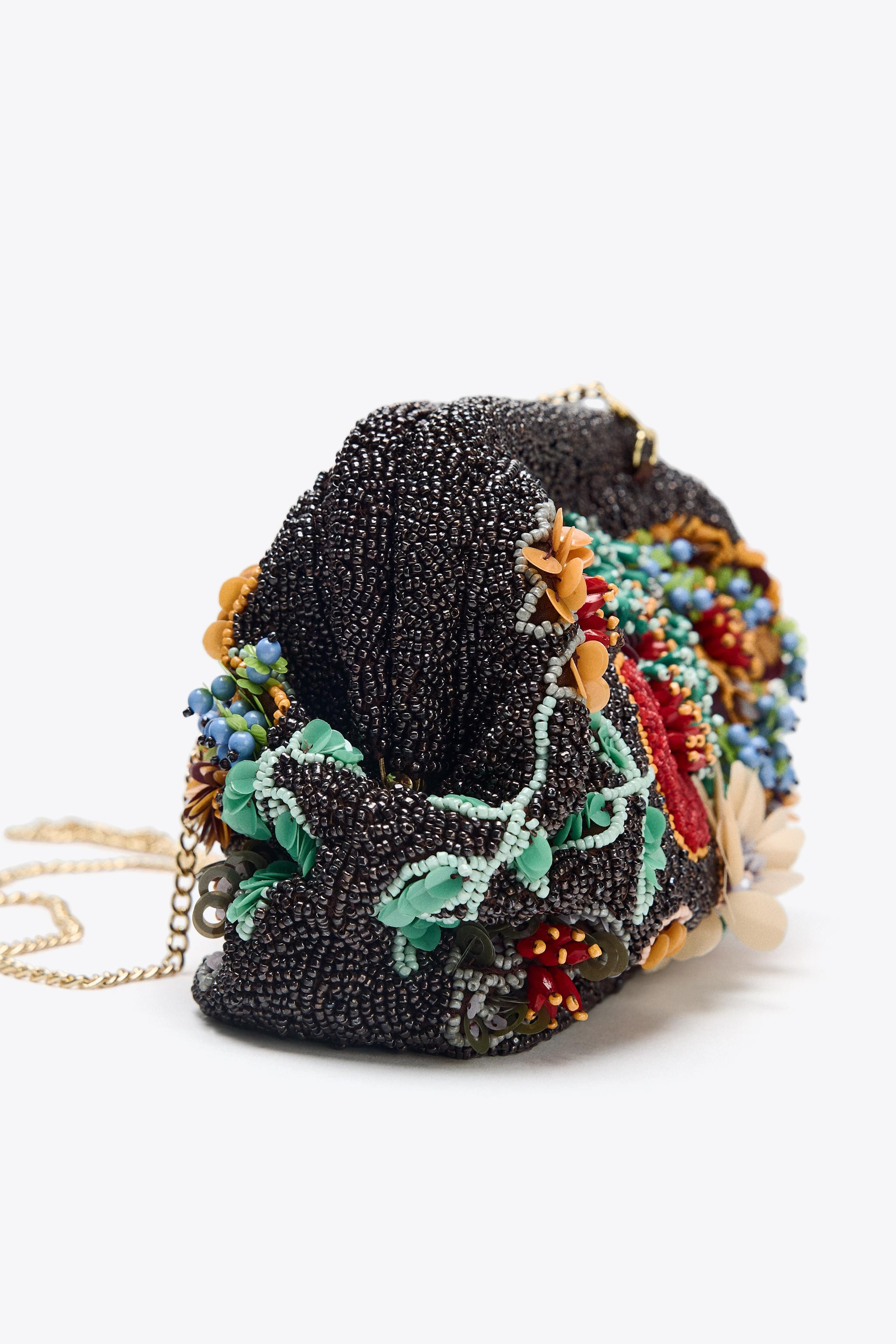 BEADED HANDBAG | Zara US