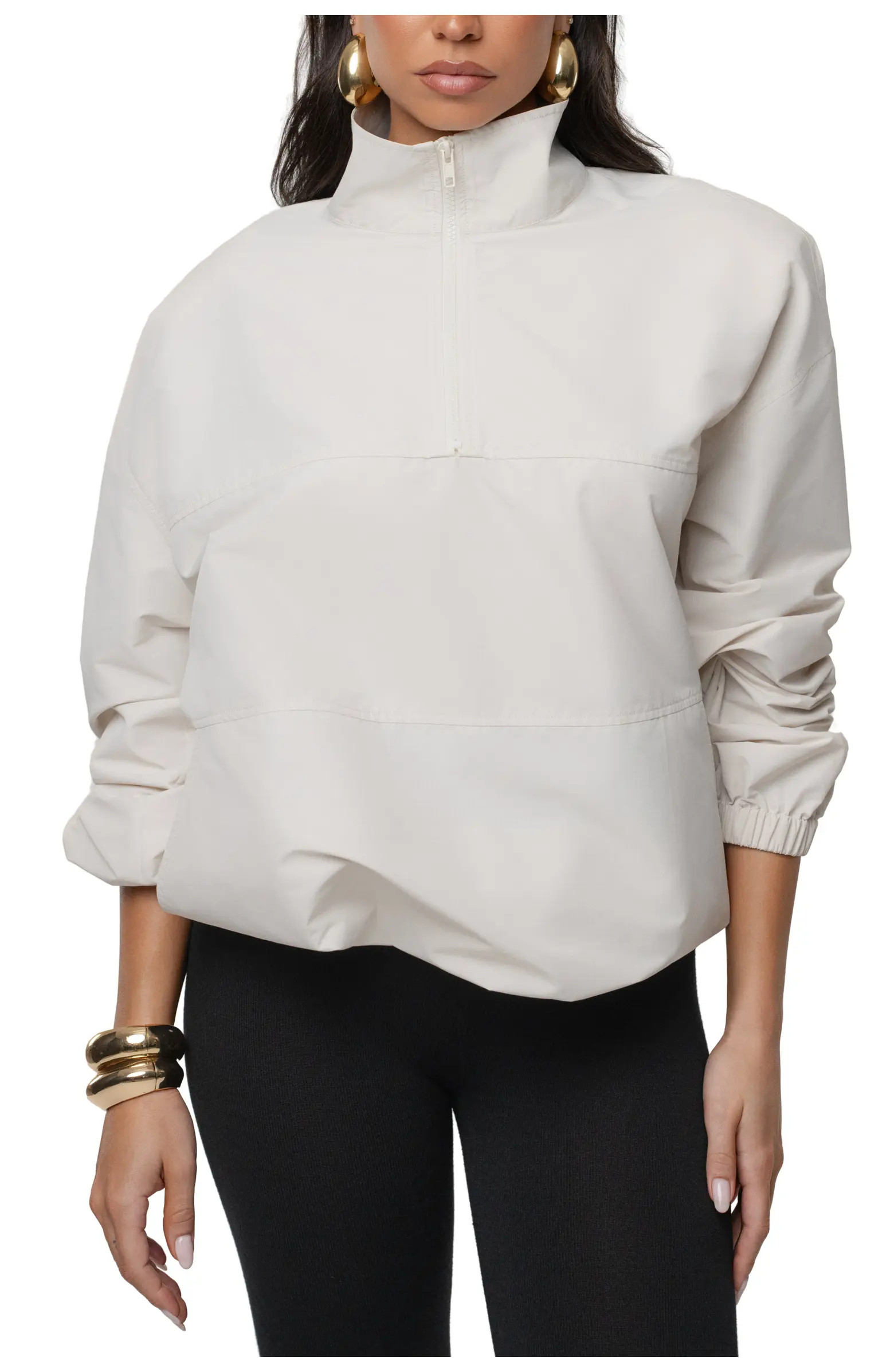 Oversized Funnel Jacket | Nordstrom