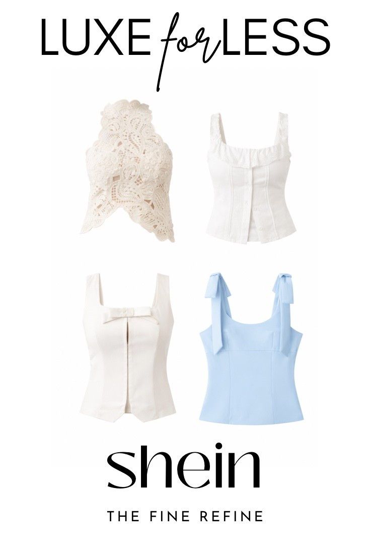 These are the elevated SHEIN tops that pass my fabric and construction test for a true luxe-for-less look #LookForLess

#LTKPetite #LTKSpringSale #LTKSaleAlert