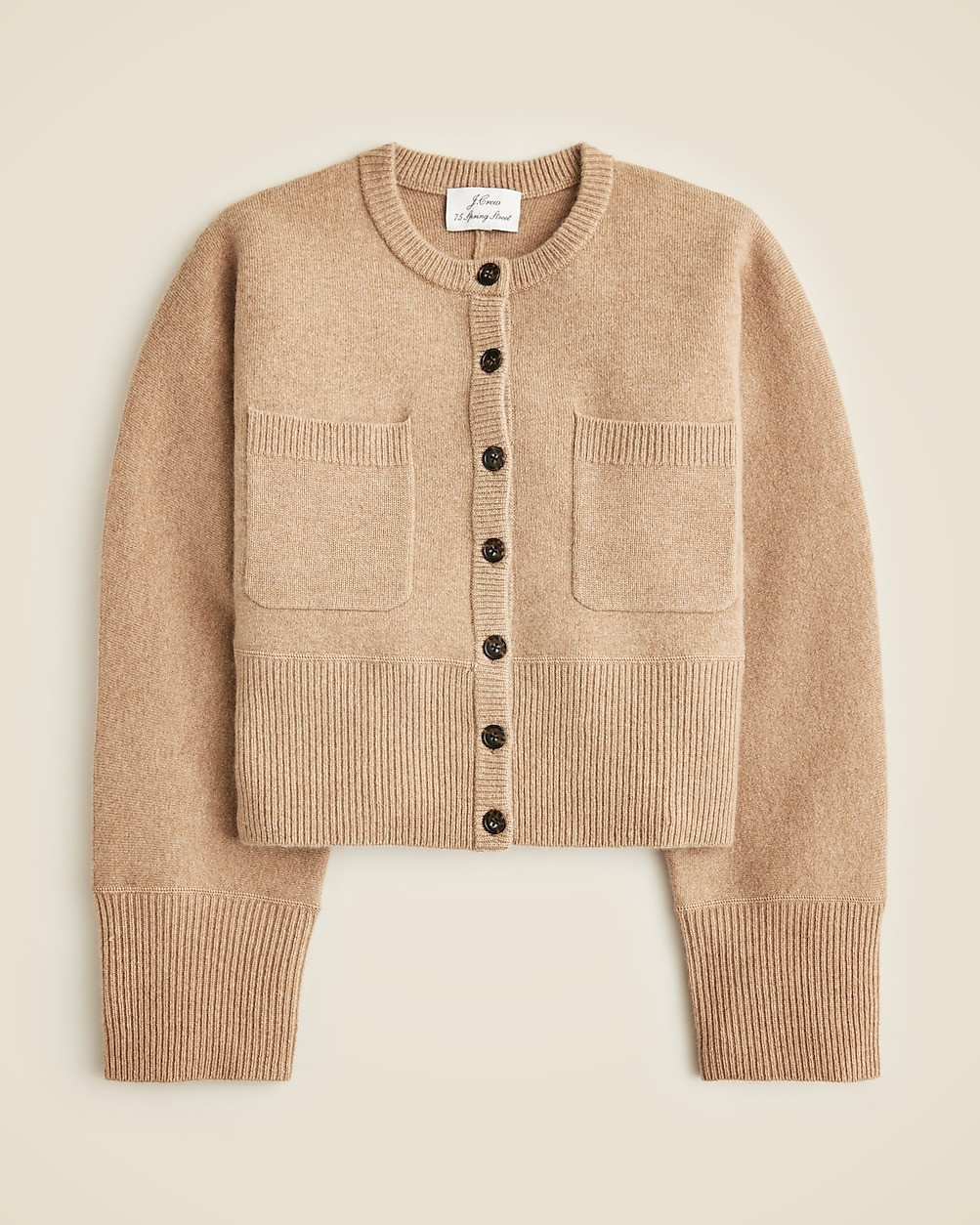Spring Street cashmere-blend patch-pocket cardigan | J. Crew US