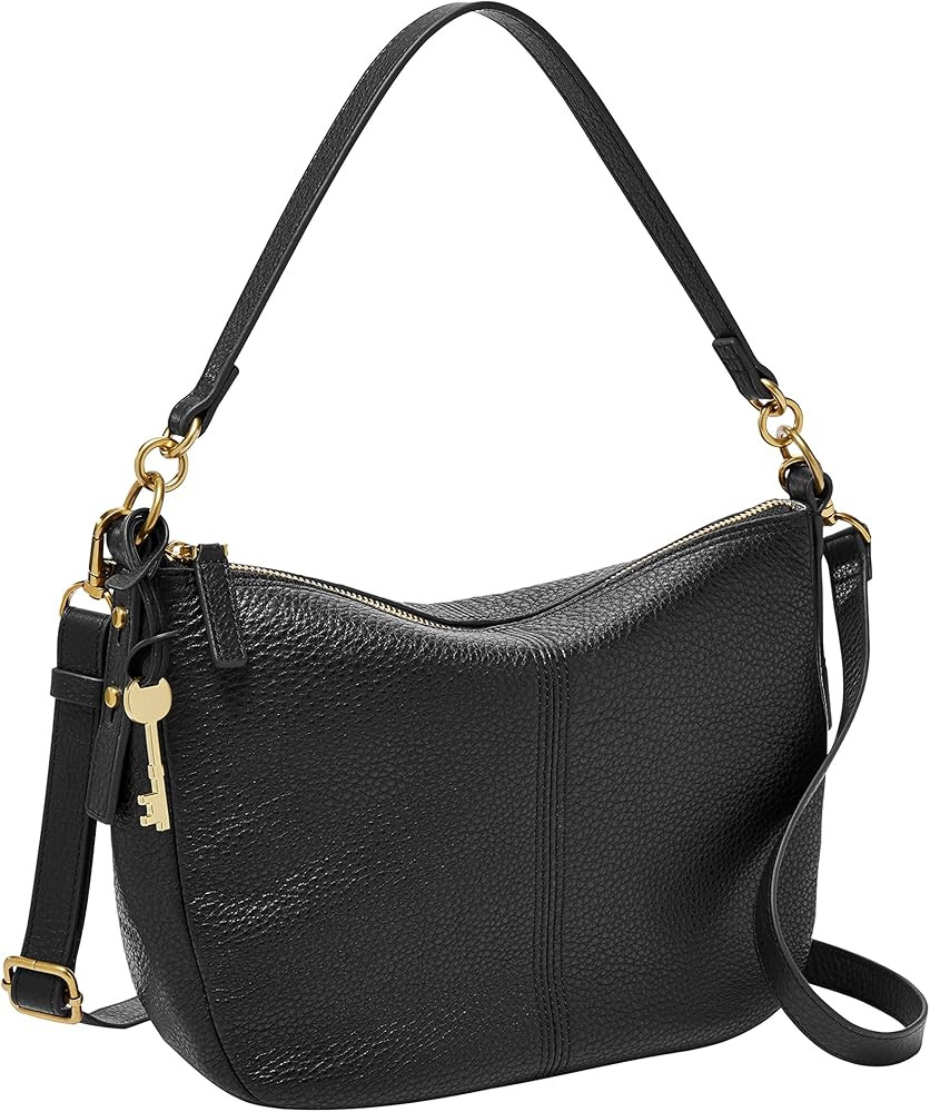 Fossil Women's Jolie Leather Crossbody Purse Handbag | Amazon (US)