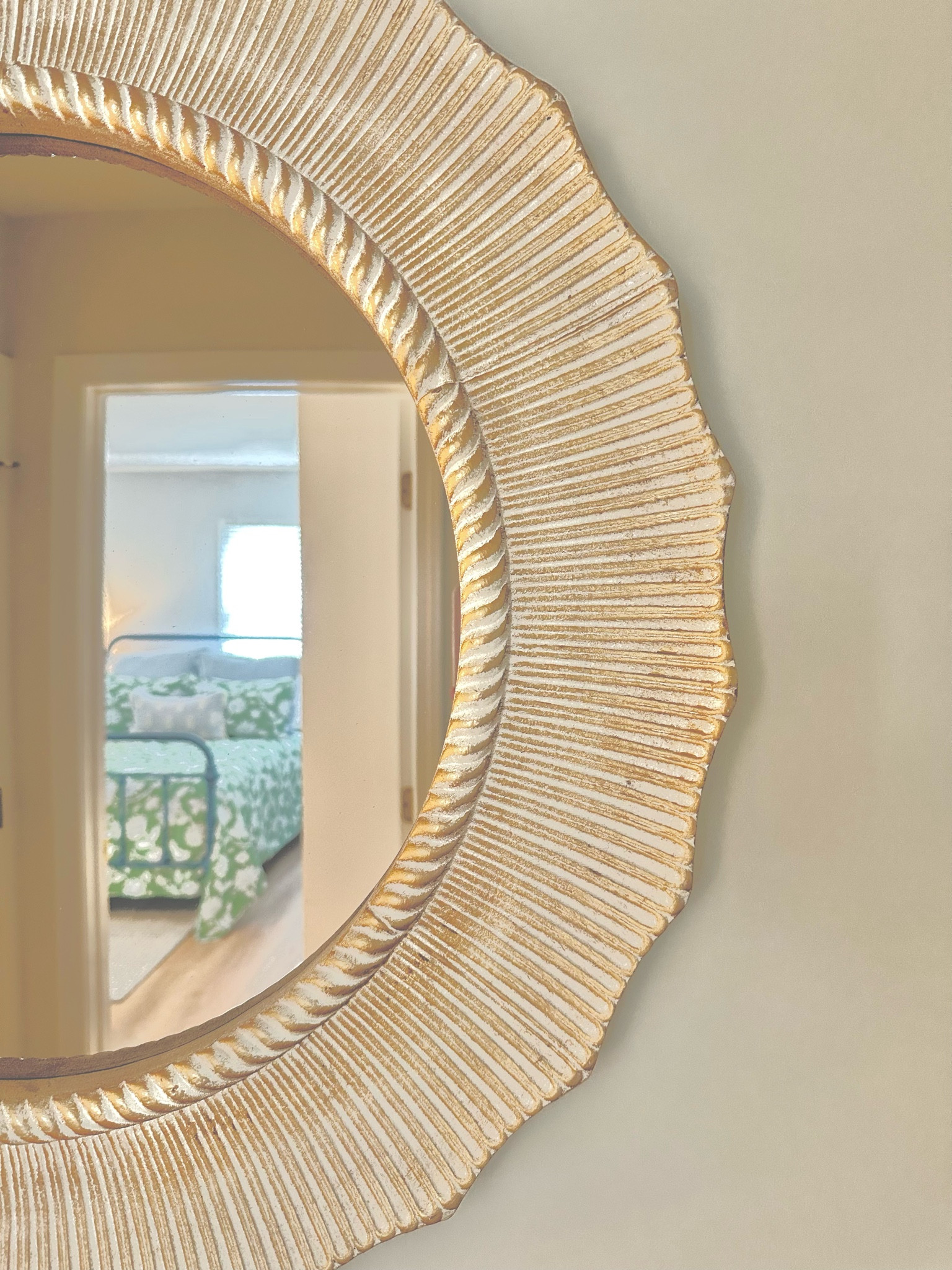 Love this beautiful statement mirror - high quality at an affordable price point ⭐️ 
#LTKInteriorDesign
#LTKBeachHouse

#LTKxWayfair #LTKHome