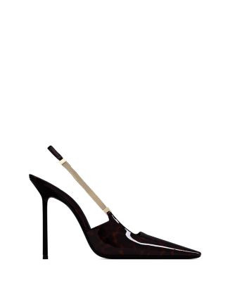 Saint LaurentBlake Slingback Pumps in Tortoiseshel Patent Leather | Bloomingdale's (US)