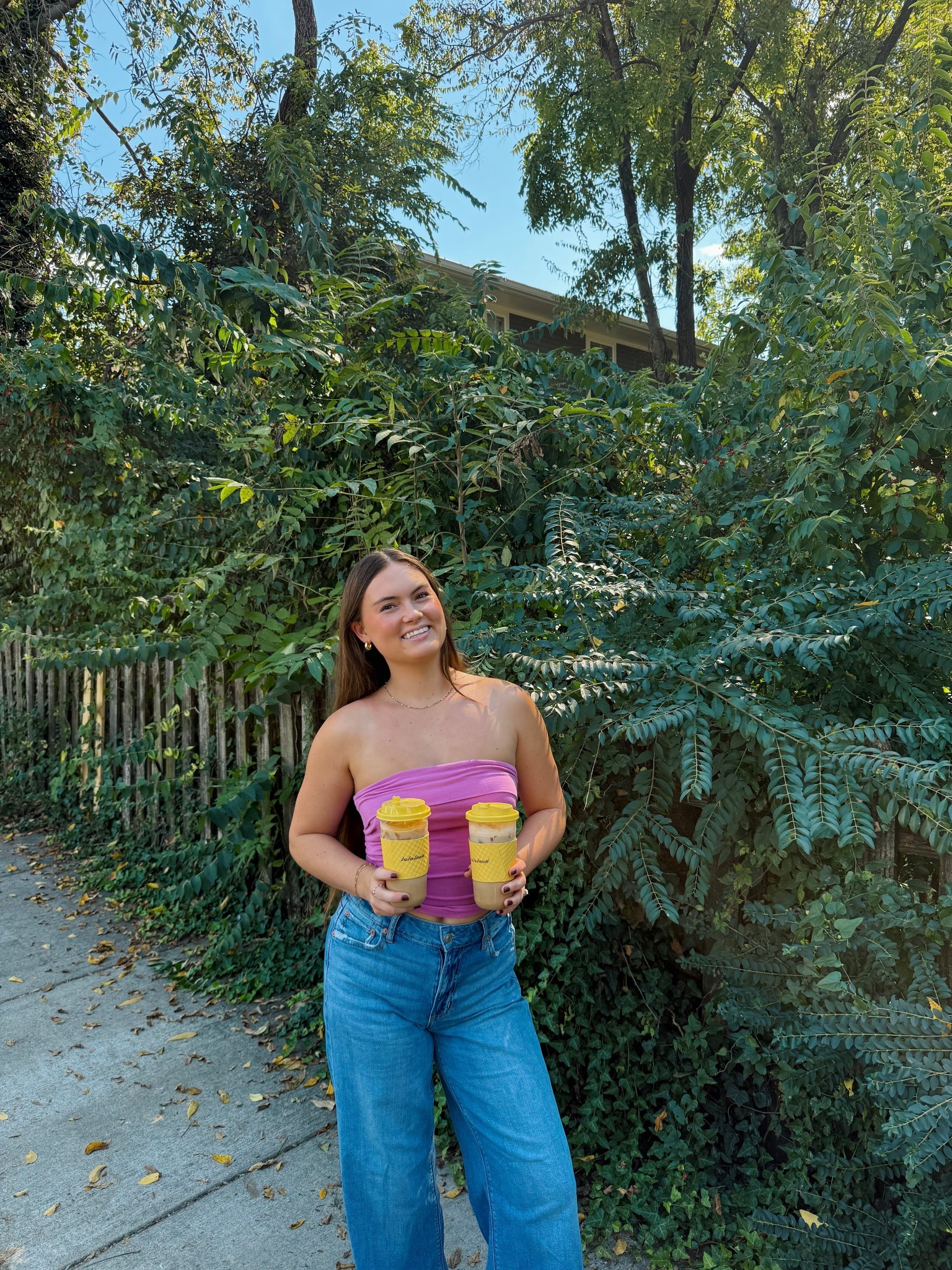 dressed all in american eagle for my coffee run 💛

#LTKSeasonal #LTKStyleTip