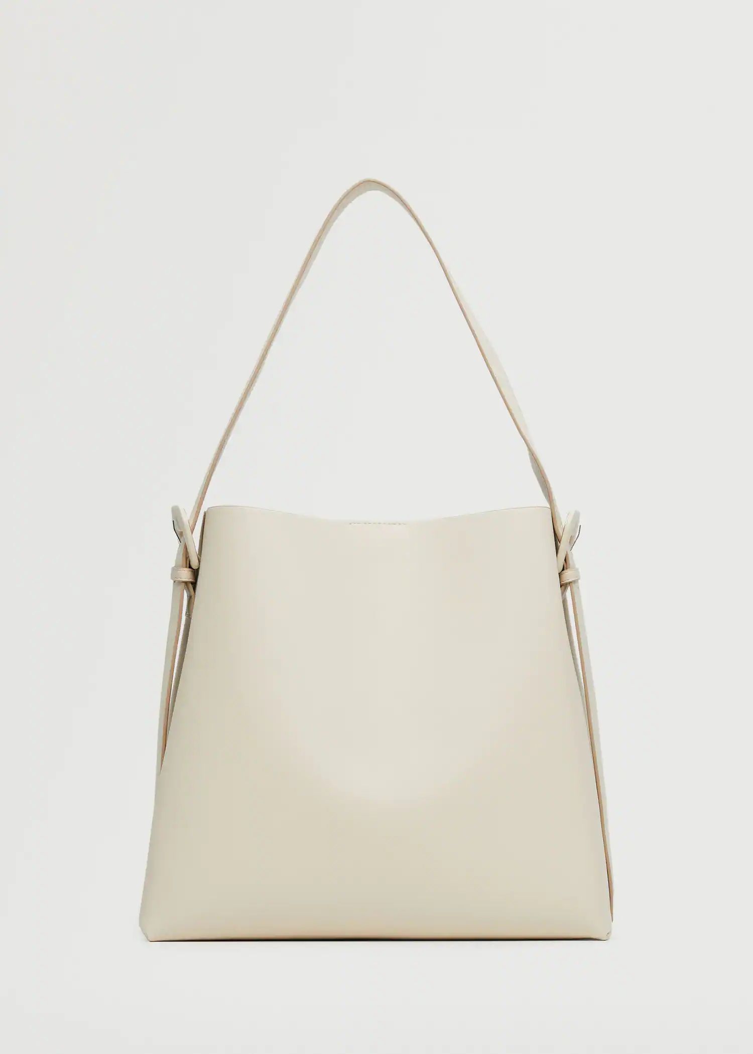 Shopper bag with buckle | MANGO (US)