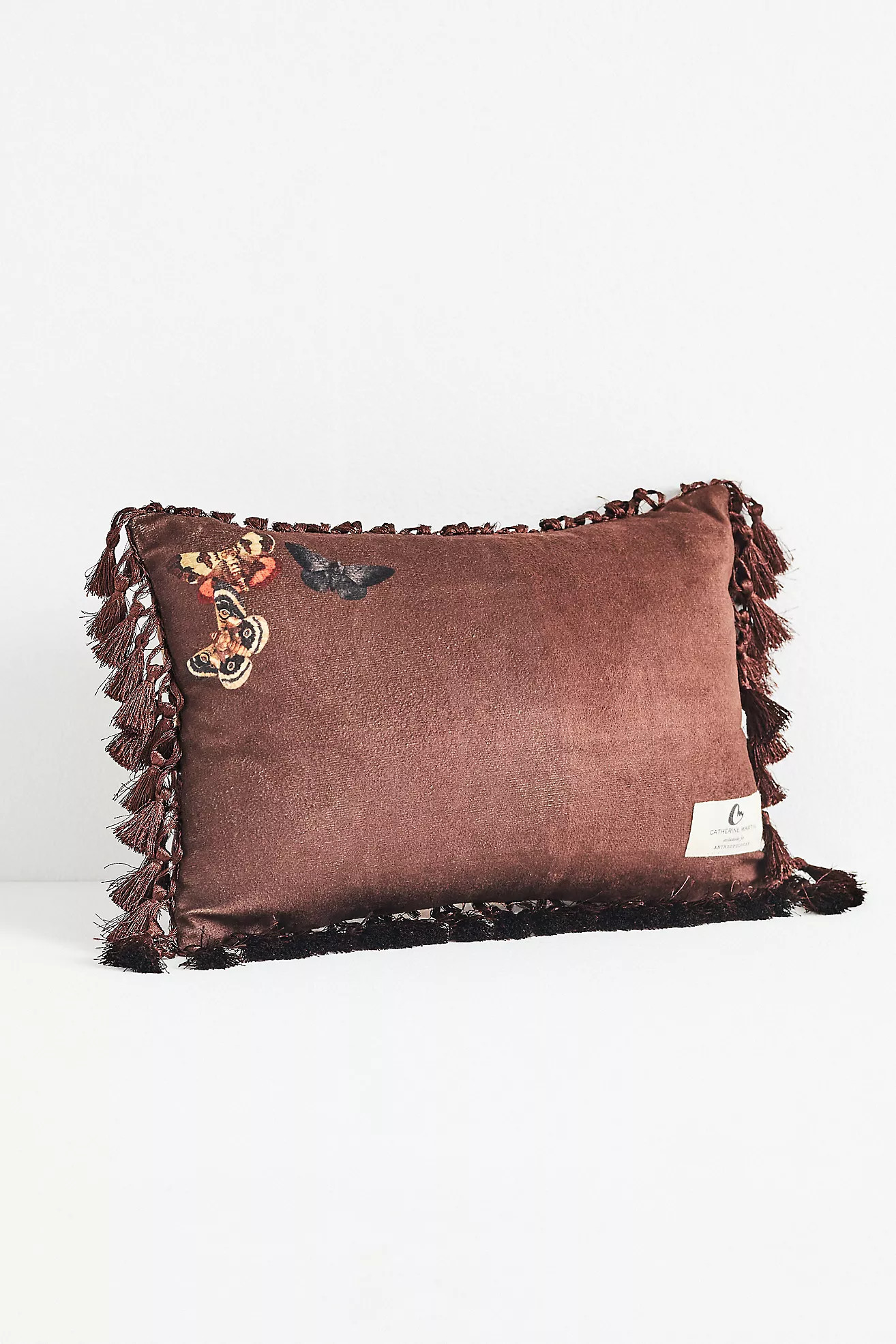 Catherine Martin Midnight Creatures Tassel Pillow | Anthropologie (US)