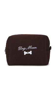 Abbode Dog Mom Waffle Pouch in Chocolate from Revolve.com | Revolve Clothing (Global)
