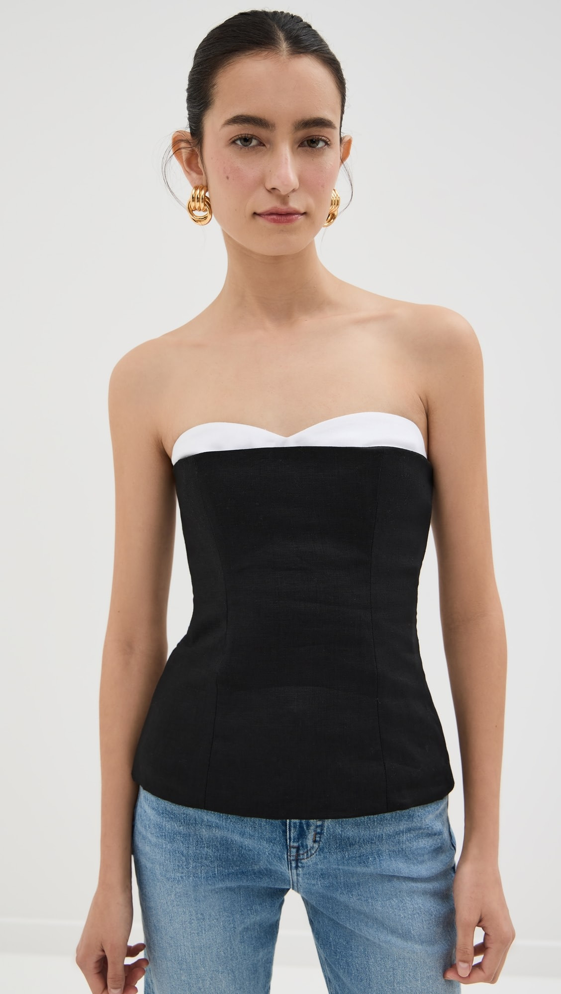 Reformation Ayda Linen Top | Shopbop | Shopbop