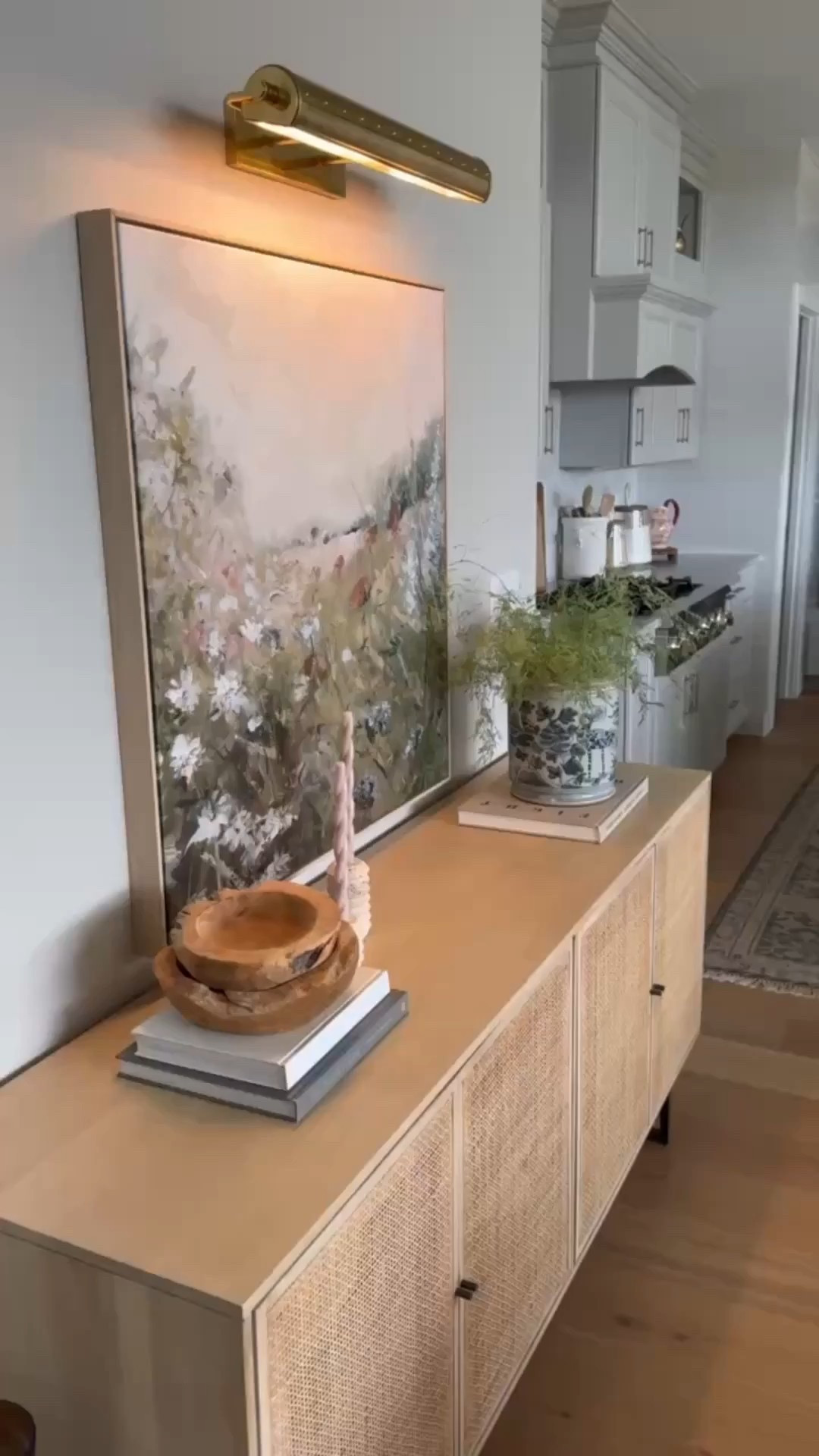 This picture light is just too good! It adds the prettiest ambiance to our living space, especially at night. The finish, size, and charm can’t be beat! 

#LTKHome