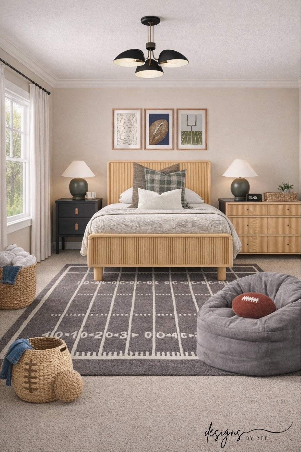 Boys bedroom decor, teen boys room decor mood board, teen boys bedroom inspiration, home decor, boys room design, football bedroom #boysroom 

 #LTKHome #LTKKids
