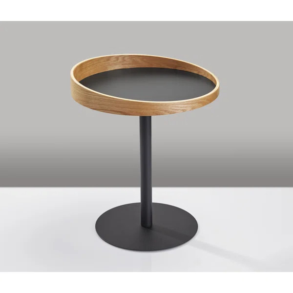 Bracy Tray Top Pedestal End Table | Wayfair North America
