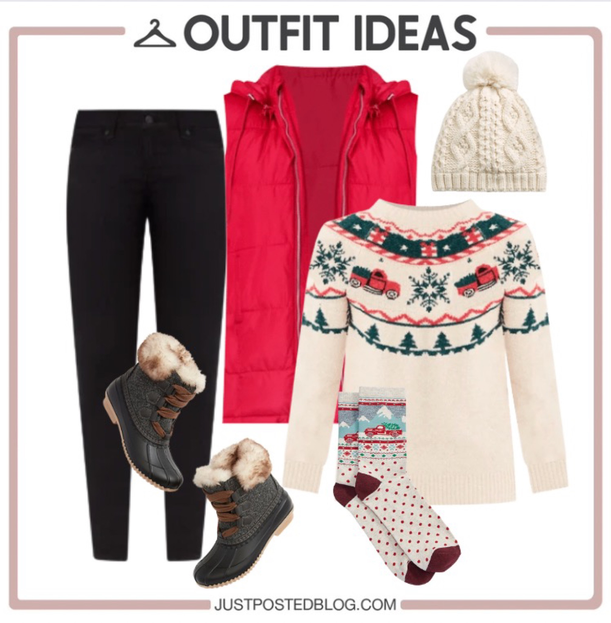 Fun sweater to wear for the holidays! 

#LTKHoliday #LTKunder50 #LTKunder100