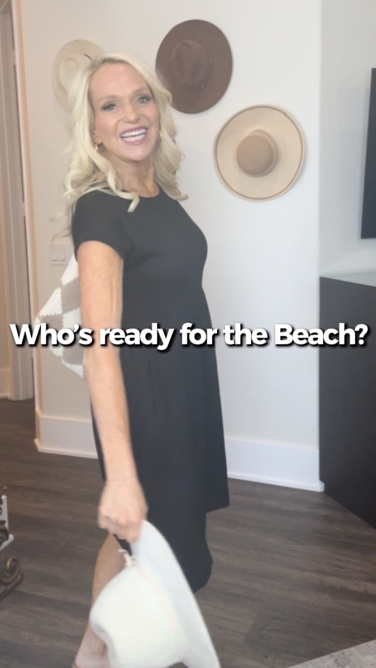 Sun, style, and simple little joys ☀️🤍

This little black dress is one of those easy pieces you throw on and instantly feel put together—soft cotton, comfy cap sleeves, and the perfect round neckline. I styled it as a chic beach cover-up with my favorite ivory hat, easy flip-flops, and glowing skin thanks to Kopari sunscreen.

Effortless. Comfortable. Vacation-ready.
The kind of look that says I didn’t try too hard… but still got it right. 🖤🌴✨

#LTKStyle #BeachReady #VacationVibes #CoverUpStyle #Auselily #AmazonFinds #EverydayWithRhonda #ElevatedEssentials

#LTKMothersDay
