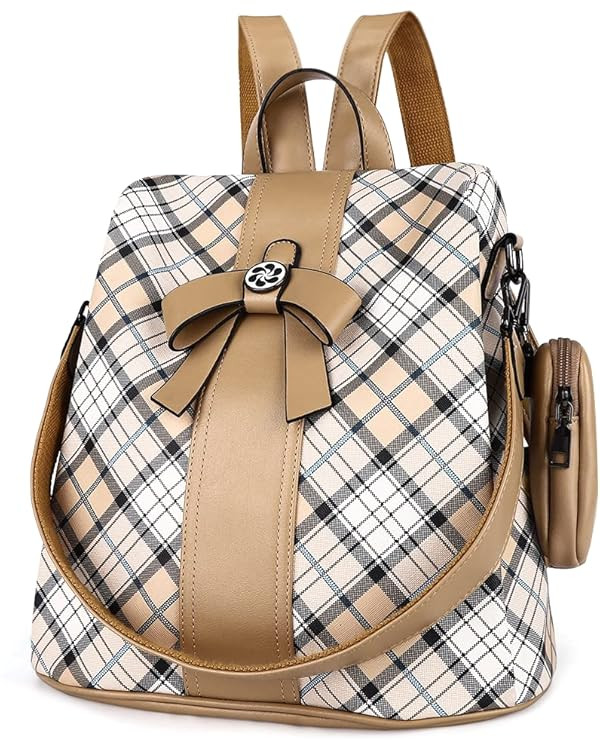 ZOCAI Backpack Purse for Women Fashion Backpack Purses PU Leather Daypacks Anti-Theft Shoulder Ba... | Amazon (US)