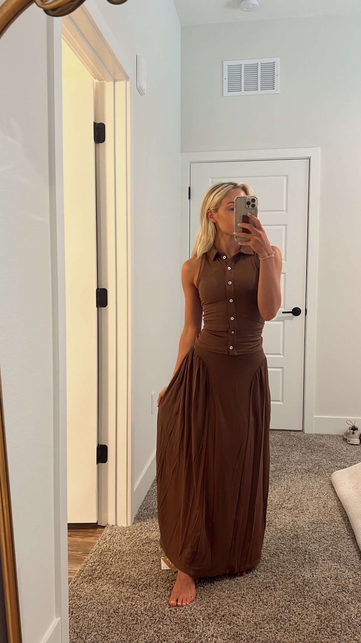 Love a chocolate brown set🤎
*wearing and XS in top and bottom 



#LTKWorkwear #LTKStyleTip #LTKPetite