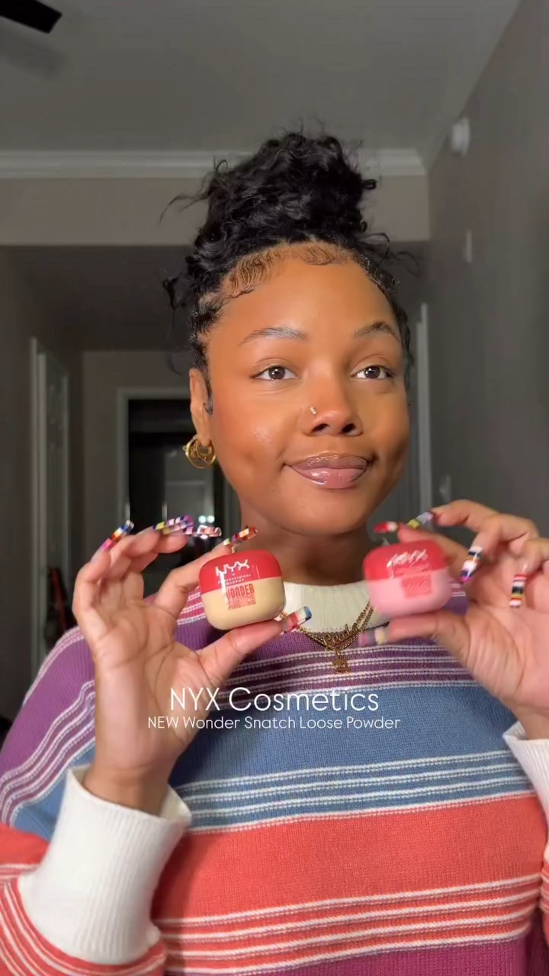 Putting @nyxcosmetics wonder snatch loose setting powder to the test 

#nyxcosmetics #settingpowder #loosesettingpowder