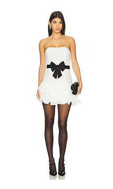 MAJORELLE Flora Mini Dress in Ivory from Revolve.com | Revolve Clothing (Global)