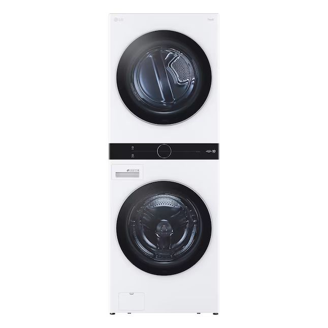 LG WashTower Electric Stacked Laundry Center with 4.5-cu ft Washer and 7.4-cu ft Dryer (ENERGY ST... | Lowe's