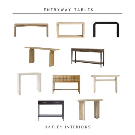 round up of my favorite entryway console tables!

wood console table, black console table, entryway table, entryway table with drawers, white console table 

#LTKhome #LTKFind