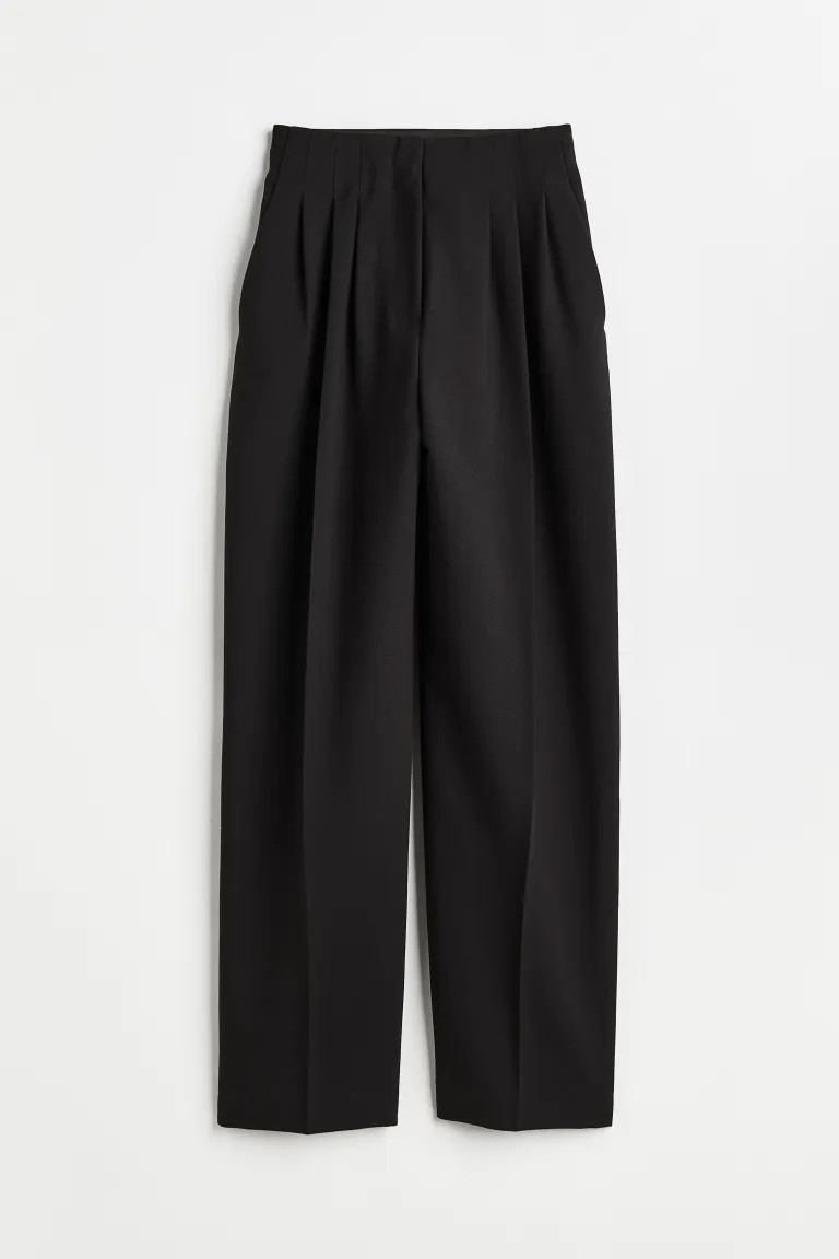 High-waisted tailored trousers | H&M (UK, MY, IN, SG, PH, TW, HK)