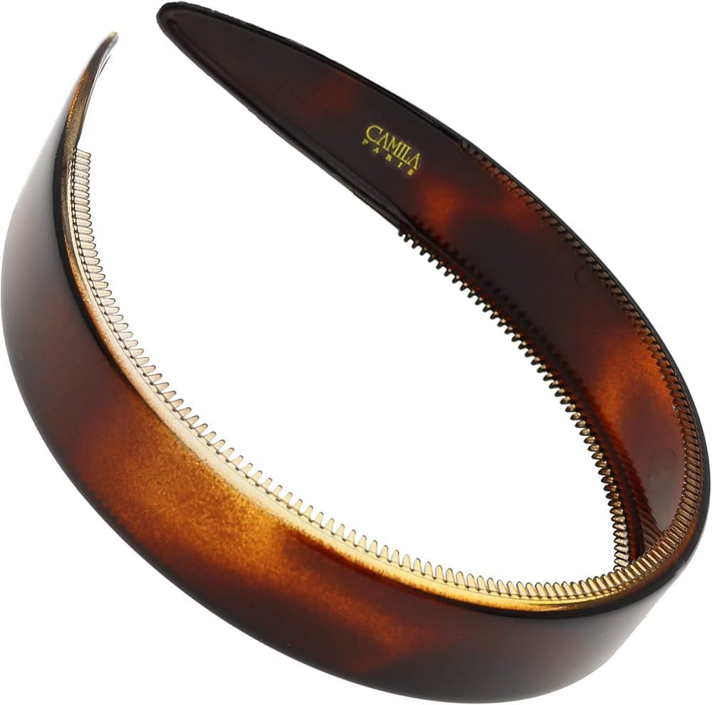 Camila Paris AD48 French Fashion Headband for Women, Very Flexible with Teeth for Strong Hold Gri... | Amazon (US)
