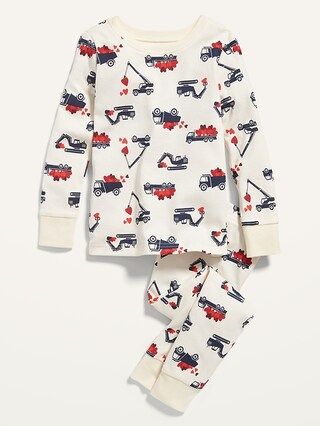 Unisex Valentine-Graphic Pajama Set for Toddler & Baby | Old Navy (US)