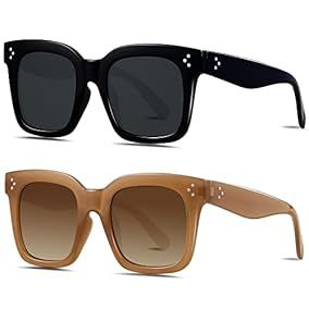 ANDWOOD Oversized Sunglasses for... | Amazon (US)