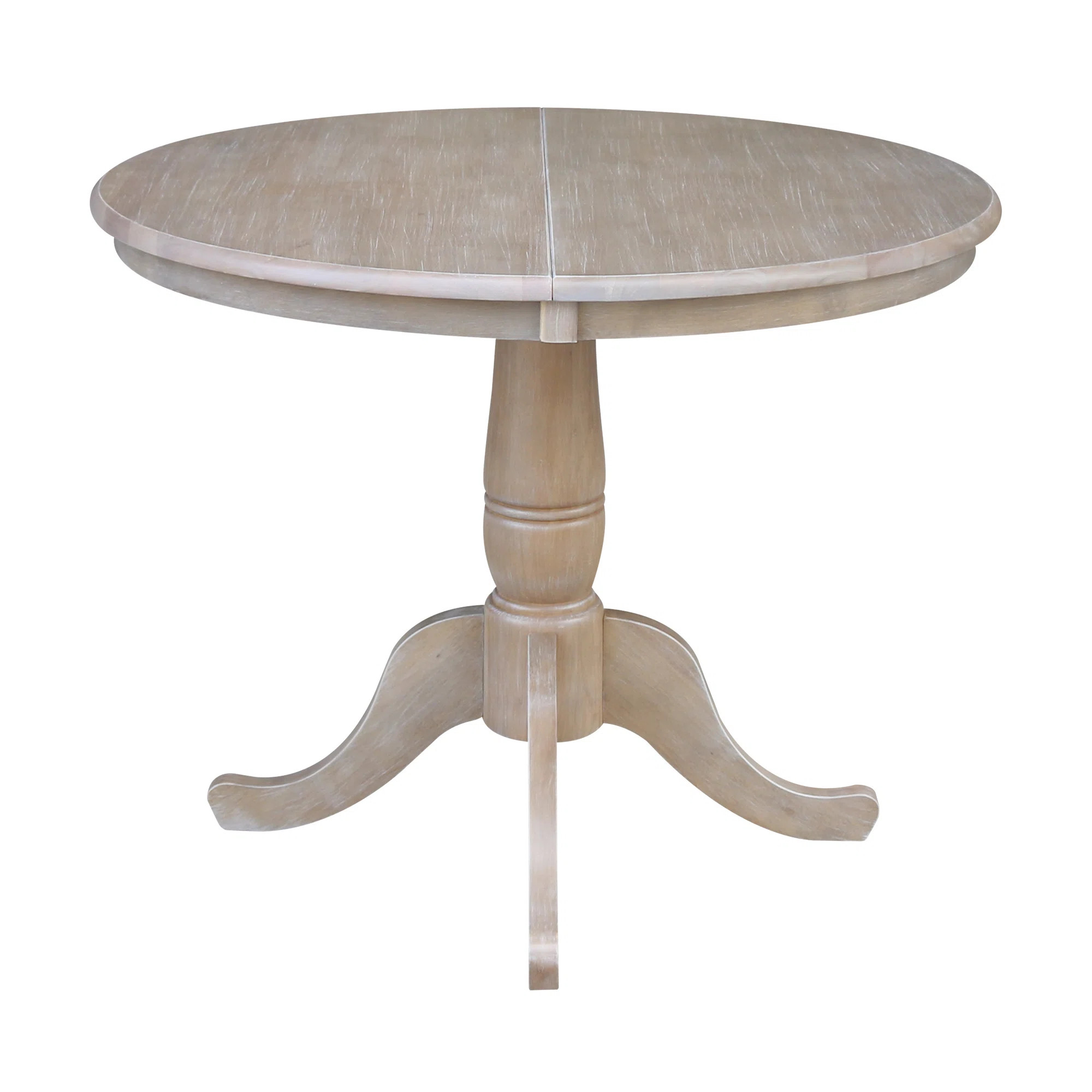 Mossman Extendable Solid Wood Pedestal Dining Table | Wayfair North America