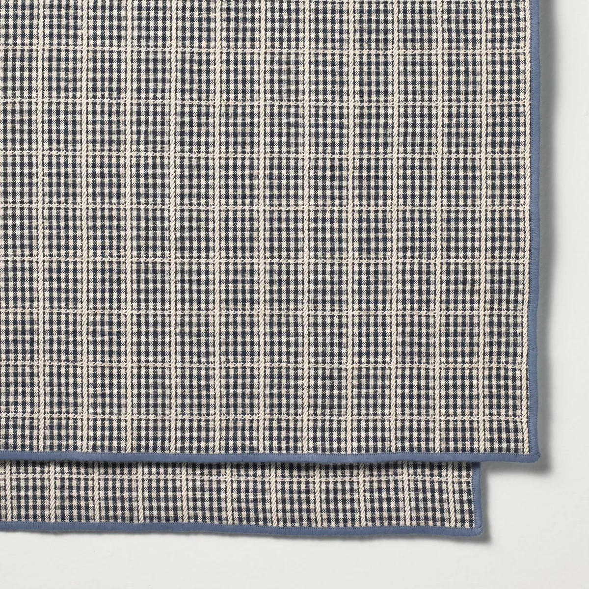 Set of 4 Plaid Cloth Napkins Navy - Hearth & Hand™ with Magnolia | Target