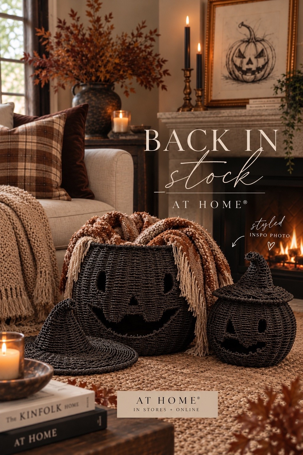 These jack-o’-lantern baskets are the cutest addition to your Halloween decor and they were a best seller last
Year!! They sold out so quickly so I’m so glad they’re back!!! I own and love! Great for candles or the large one would fit a a small blanket. Love the cozy vibes!

#LTKSeasonal #LTKHome #LTKSaleAlert