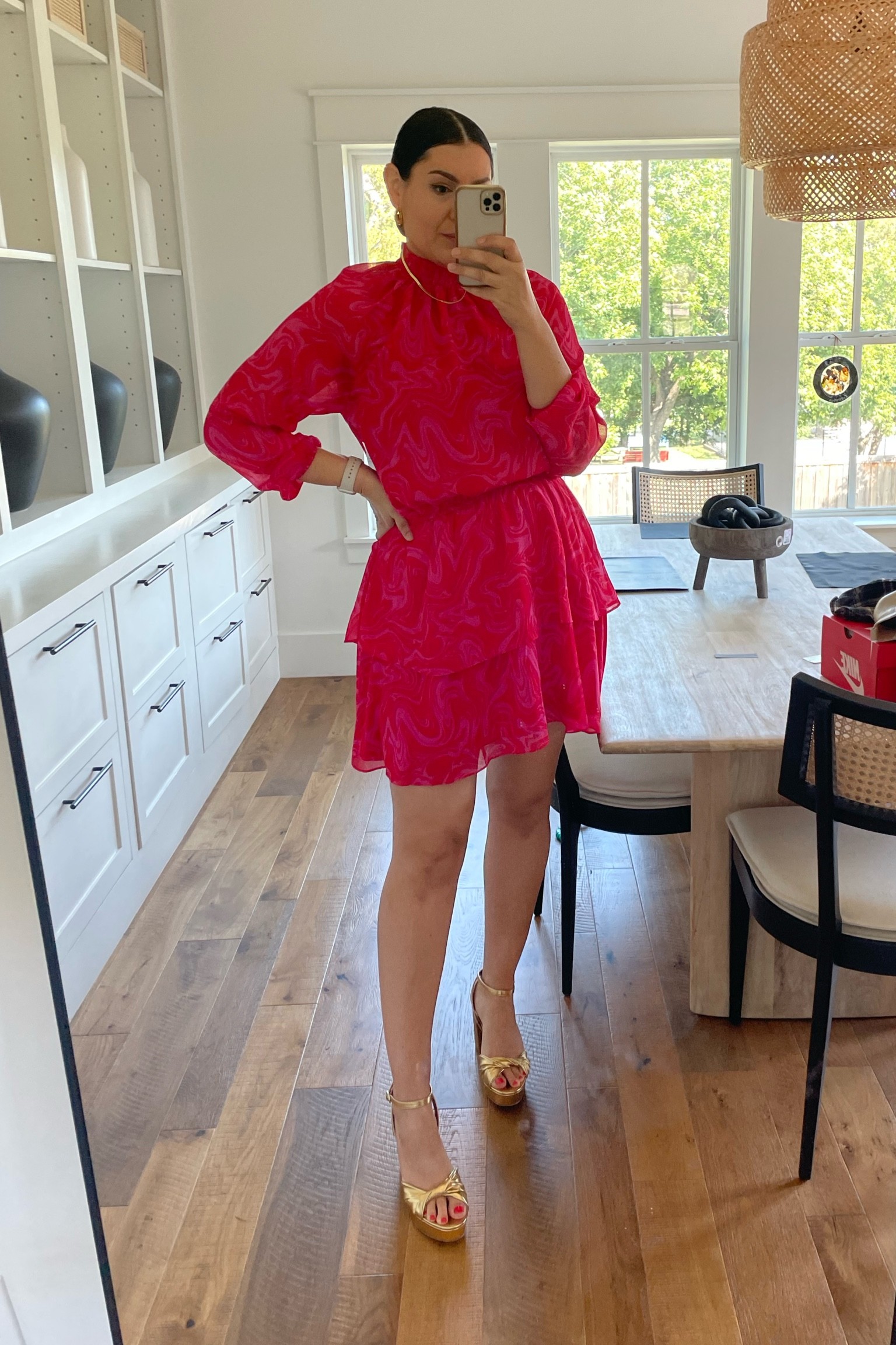 Love this dress from Walmart! Under $40, looser fit — size down for a closer fit. I’m in the medium! 

#walmartpartner #walmart @walmart  

#LTKunder50
