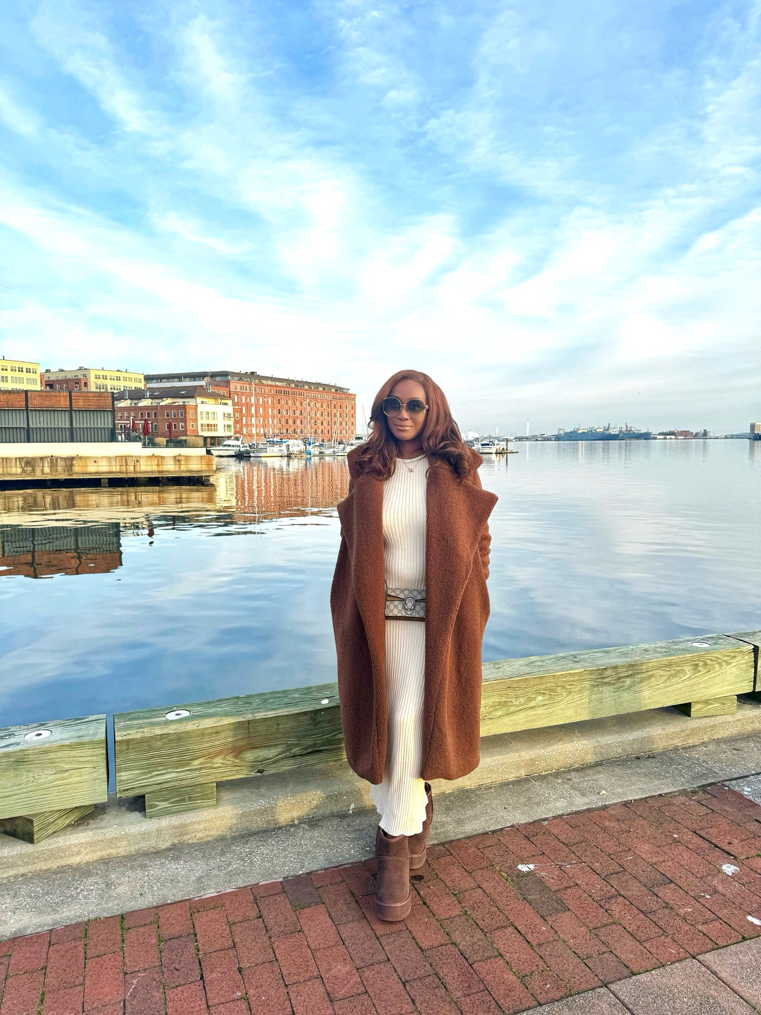 Weekend in Baltimore with family & friends. This cozy look was perfect for the not so winter weather. I really love neutral colors because it’s easy to pair up and great all year round. On another note, these UGG boots might be my favorite pair to date! #LTKHoliday

#LTKshoecrush #LTKstyletip