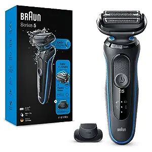 Braun Series 5 5018s Rechargeable Wet & Dry Men's Electric Shaver with Precision Trimmer | Amazon (US)