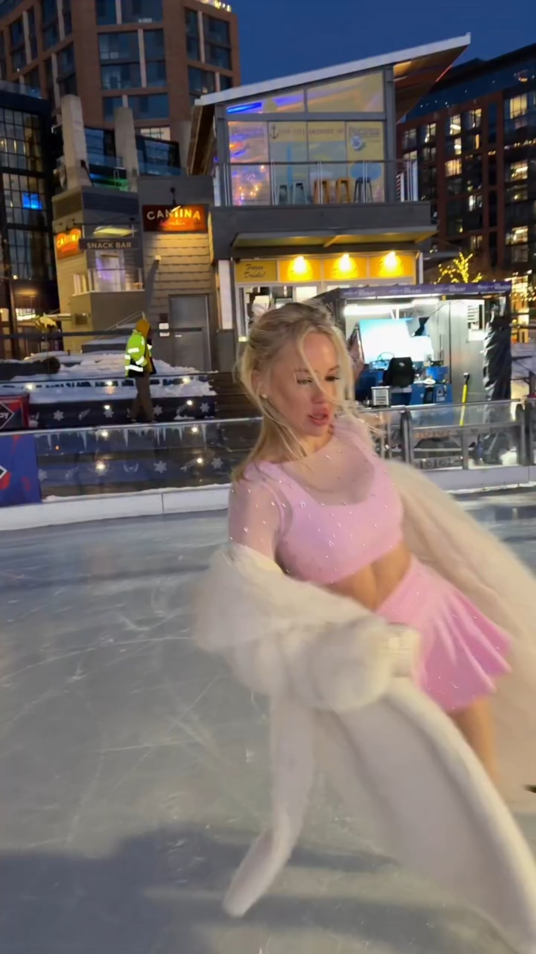 The dreamiest place 💫 

#figureskater #figureskating #adultfigureskater #iceskater #reels figure skater outdoor skating high skate adult skater figure skating outfit popflex ice skating aesthetic adult figure skater