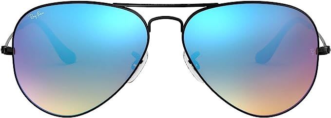 Ray-Ban RB3025 Classic Mirrored Aviator Sunglasses | Amazon (US)