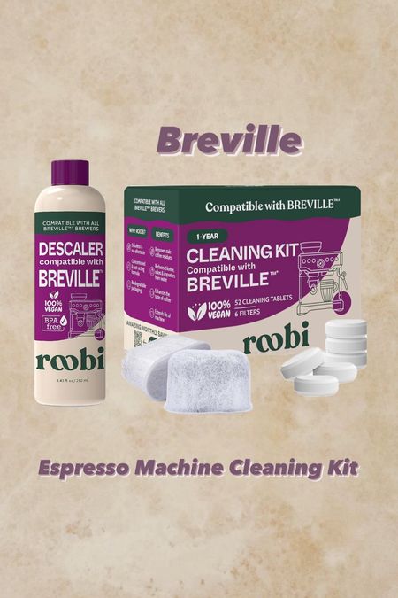 Breville Espresso Machine cleaning kit 

Home espresso 

#LTKhome