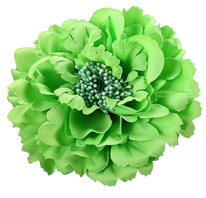 Hair Flower Clips Brooch Boutique Hair Accessories Bohemia Hairpins for Women Girls Green | Amazon (US)