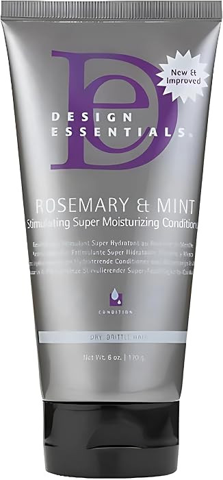 Design Essentials Rosemary and Mint Stimulating Super Moisturizing Conditioner with Aloe Vera, 6 ... | Amazon (US)