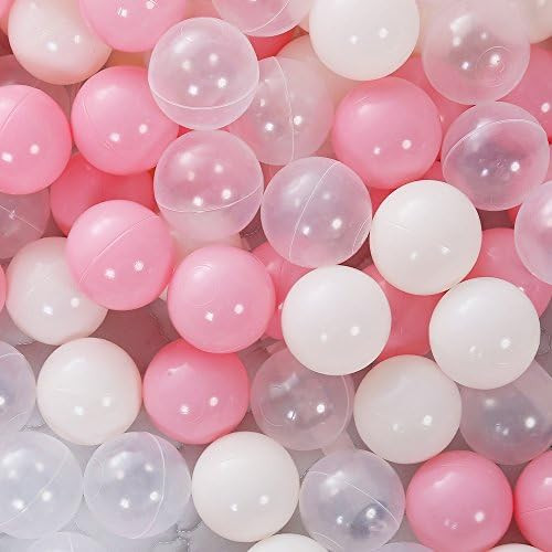 PlayMaty 100 Pieces Colorful Pit Balls Phthalate Free BPA Free Plastic Ocean Balls Crush Proof Stres | Amazon (US)