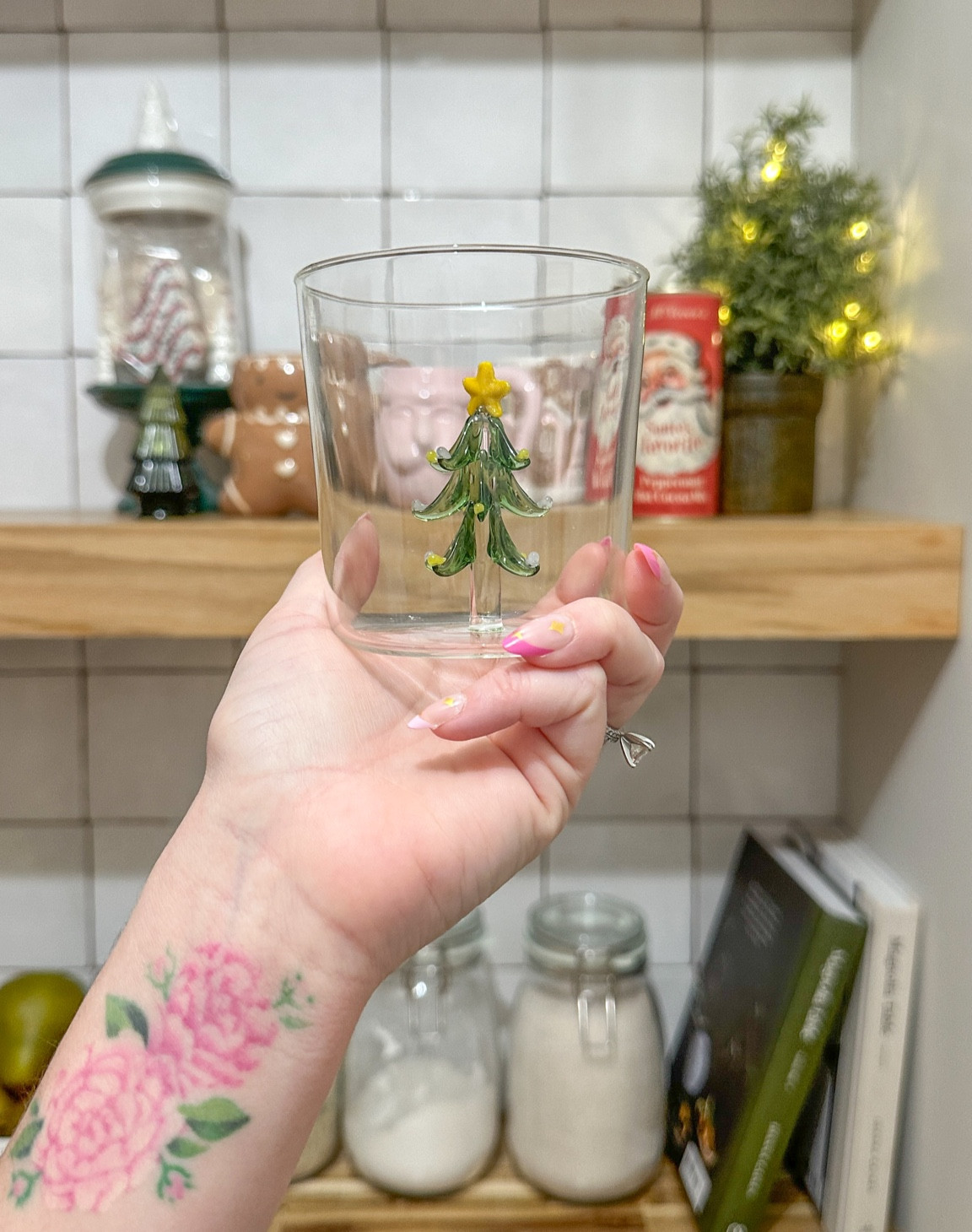 Christmas tree glass. Anthropologie dupe. Christmas tree cup. Christmas glass.

#LTKhome #LTKHoliday #LTKSeasonal