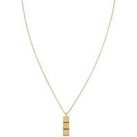 Northskull Mens Gold Casual Layers 18Kt Necklace | Selfridges