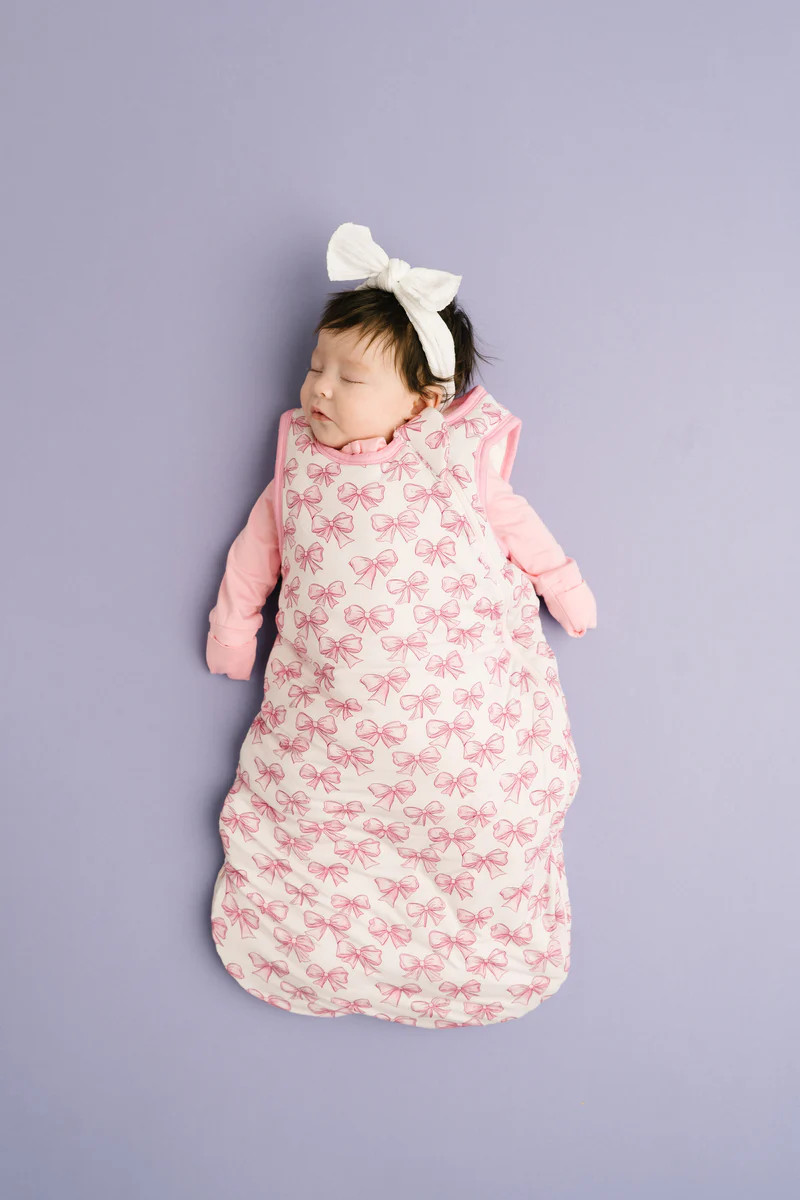 Pretty In Pink Bamboo Sleep Bag | Little One Shop Co