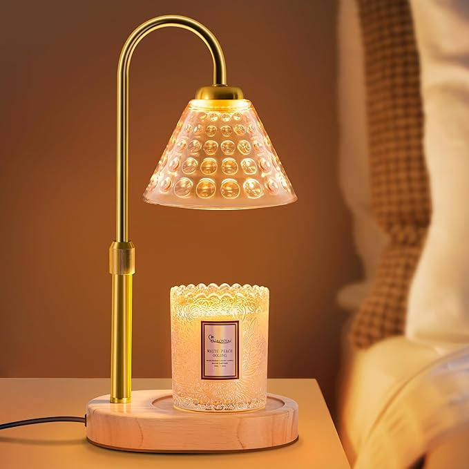 Candle Warmer Lamp,Candle Warmer lamp with Timer & Dimmer Candle Warmer,Candle Lamp Warmer Warmer... | Amazon (US)